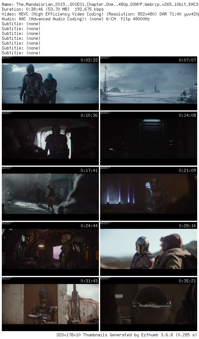 The Mandalorian Season 1 Episode 1