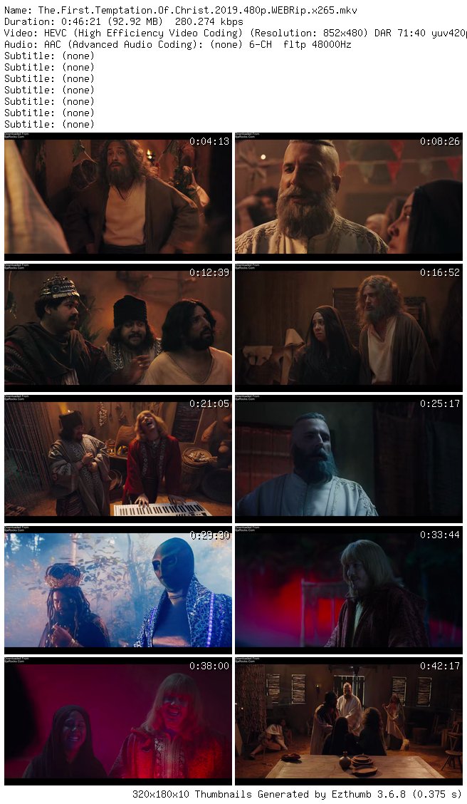 The First Temptation of Christ (2019)