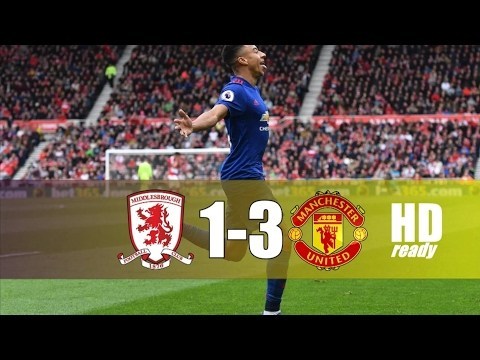 VIDEO: Manchester United Vs Middlesbrough 3-1 EPL 2017 Highlights VIDEO: Manchester United Vs Middlesbrough 3-1 EPL 2017 Highlights