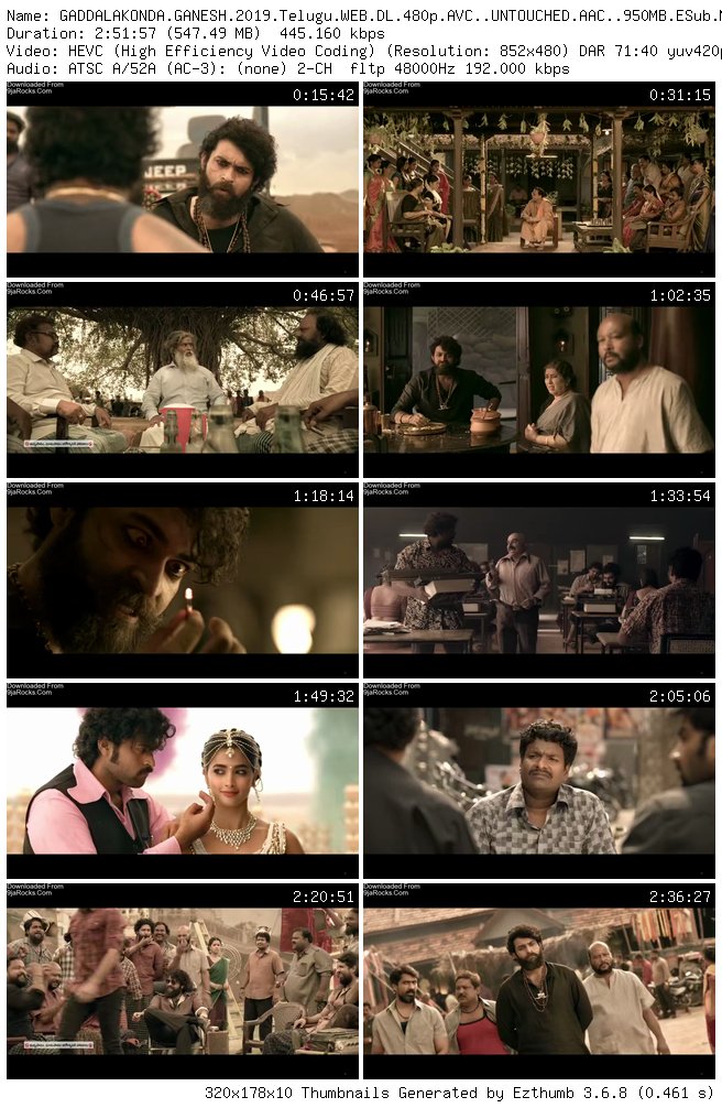 Gaddalakonda Ganesh (2019) - Bollywood Movie