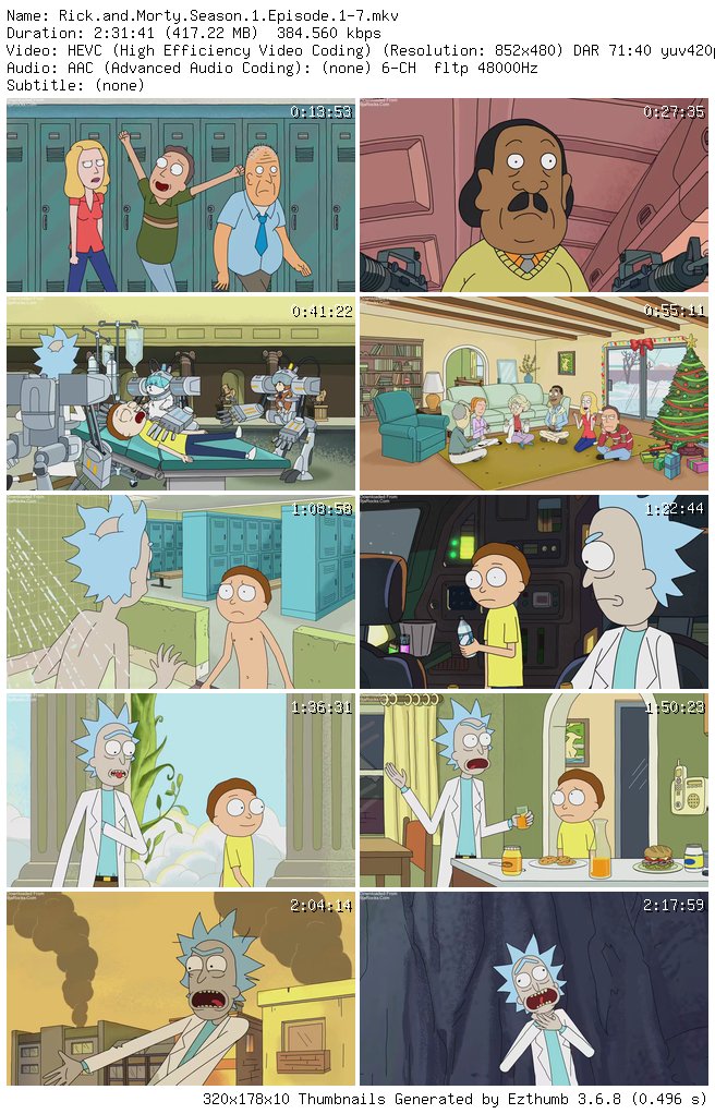 adventures of rick and morty season 1 episode 1