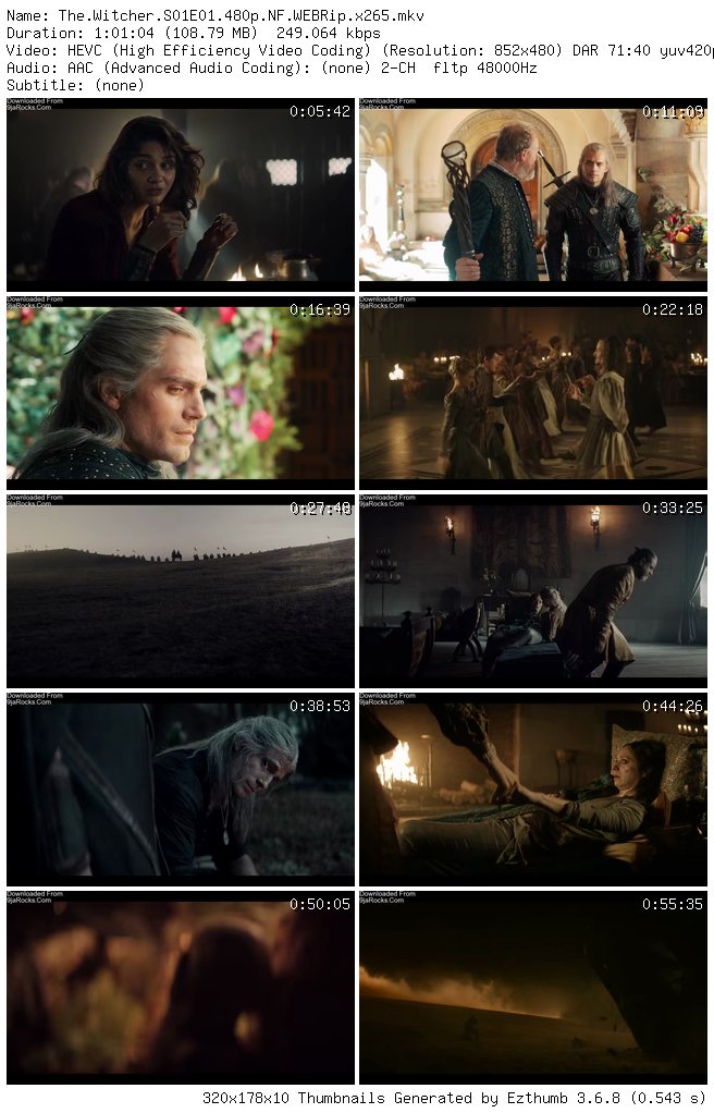 COMPLETE: The Witcher Season 1 Episode 1 - 8