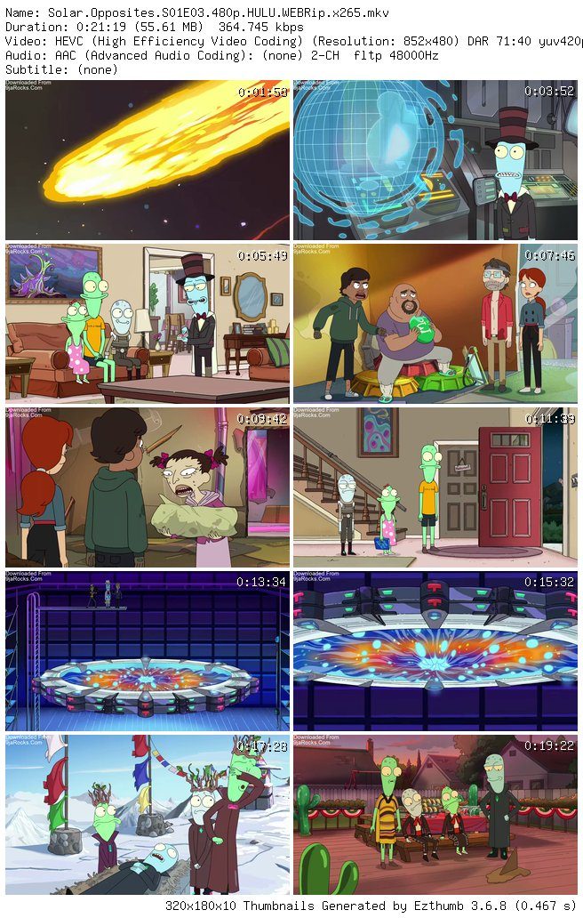 Solar Opposites Season 1 Episode 1 - 8 (Complete) Mp4 3gp Download