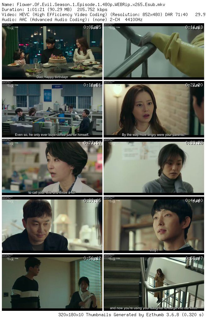 Flower of Evil Season 1 Episode 1 - 11 (Korean Drama) Mp4 3gp Download